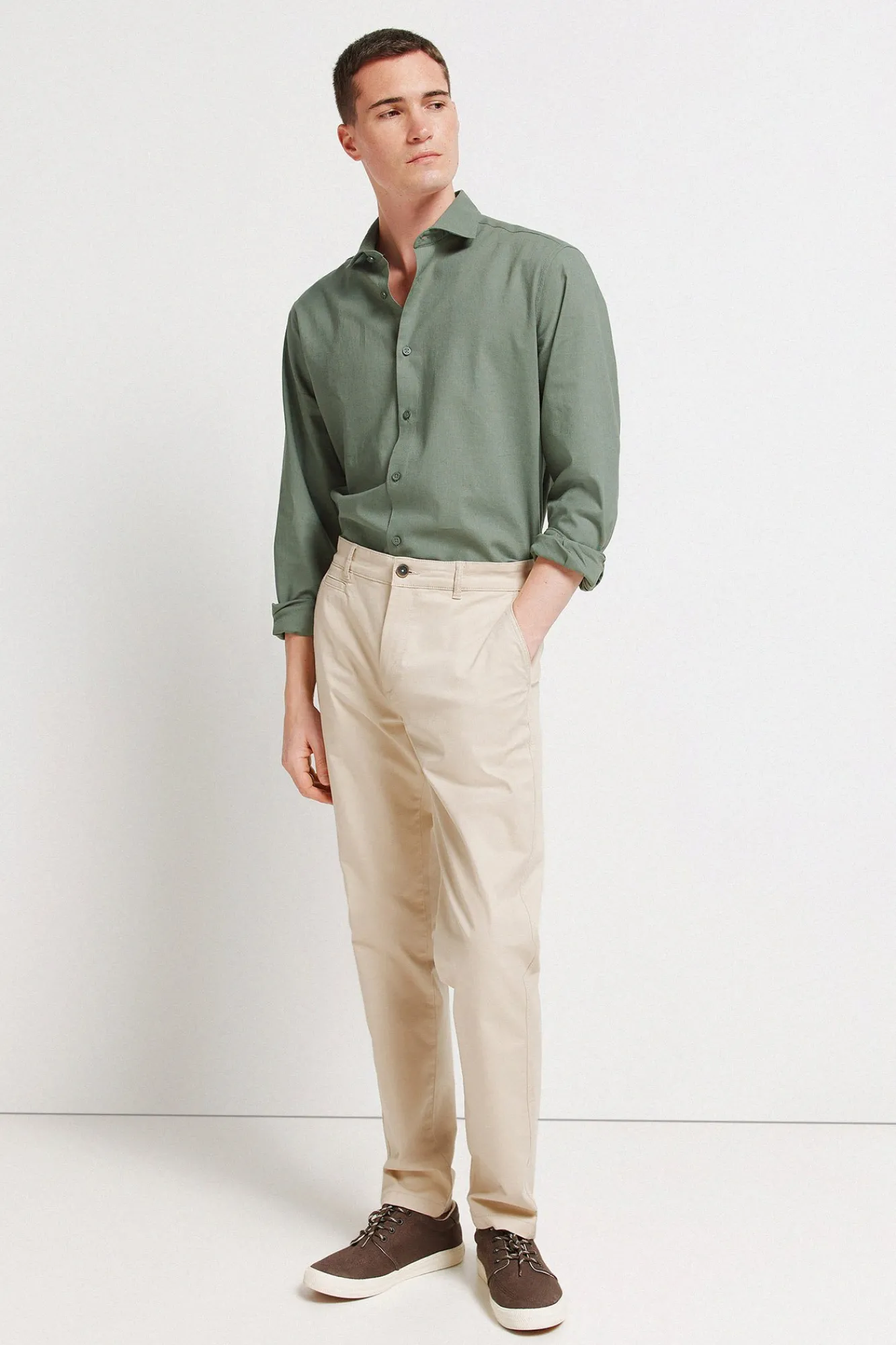 Online Springfield Pantalon chino slim