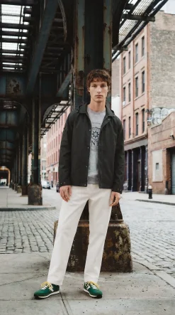 Best Springfield Pantalon droit à coupe décontractée beige