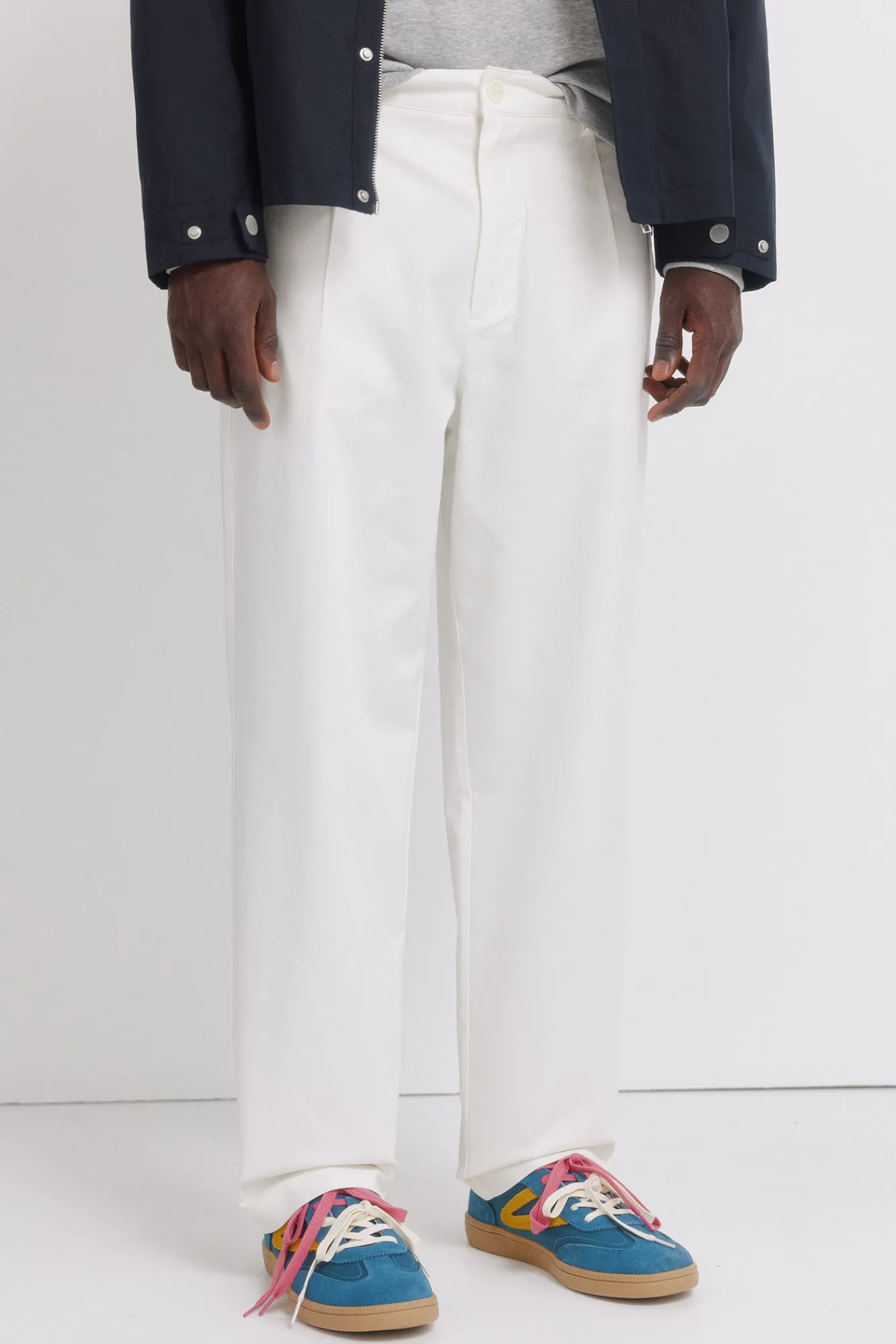 Best Springfield Pantalon droit à coupe décontractée beige