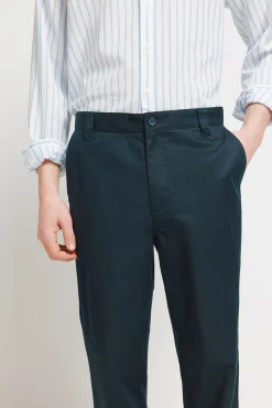 Hot Springfield Pantalon droit ample bleu
