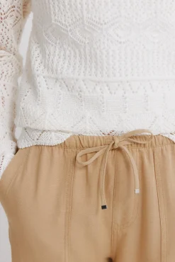 Clearance Springfield Pantalon jogger nude