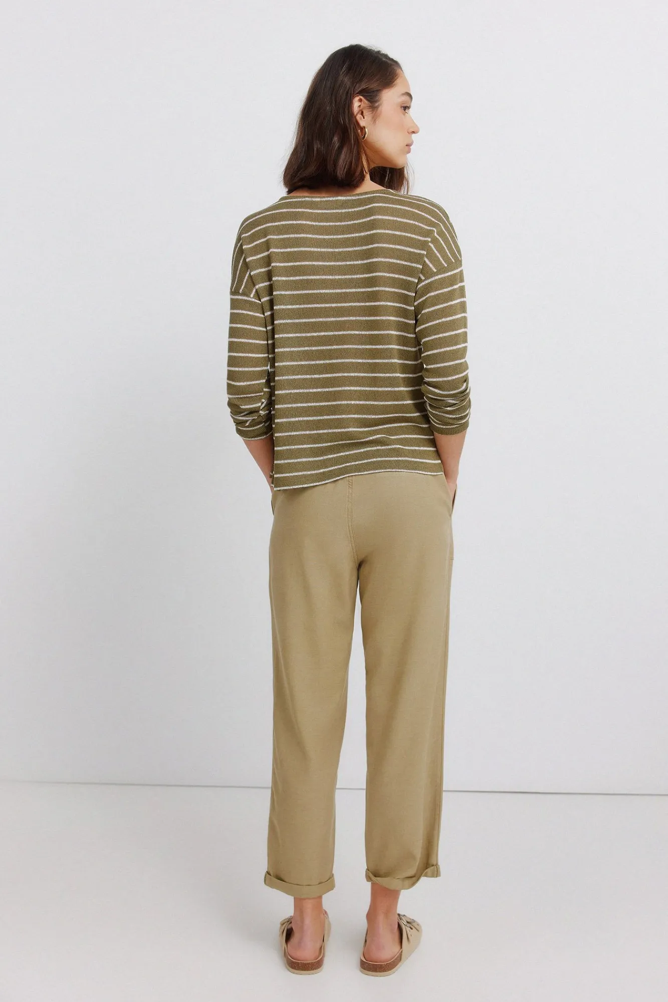 Best Springfield Pantalon jogger beige