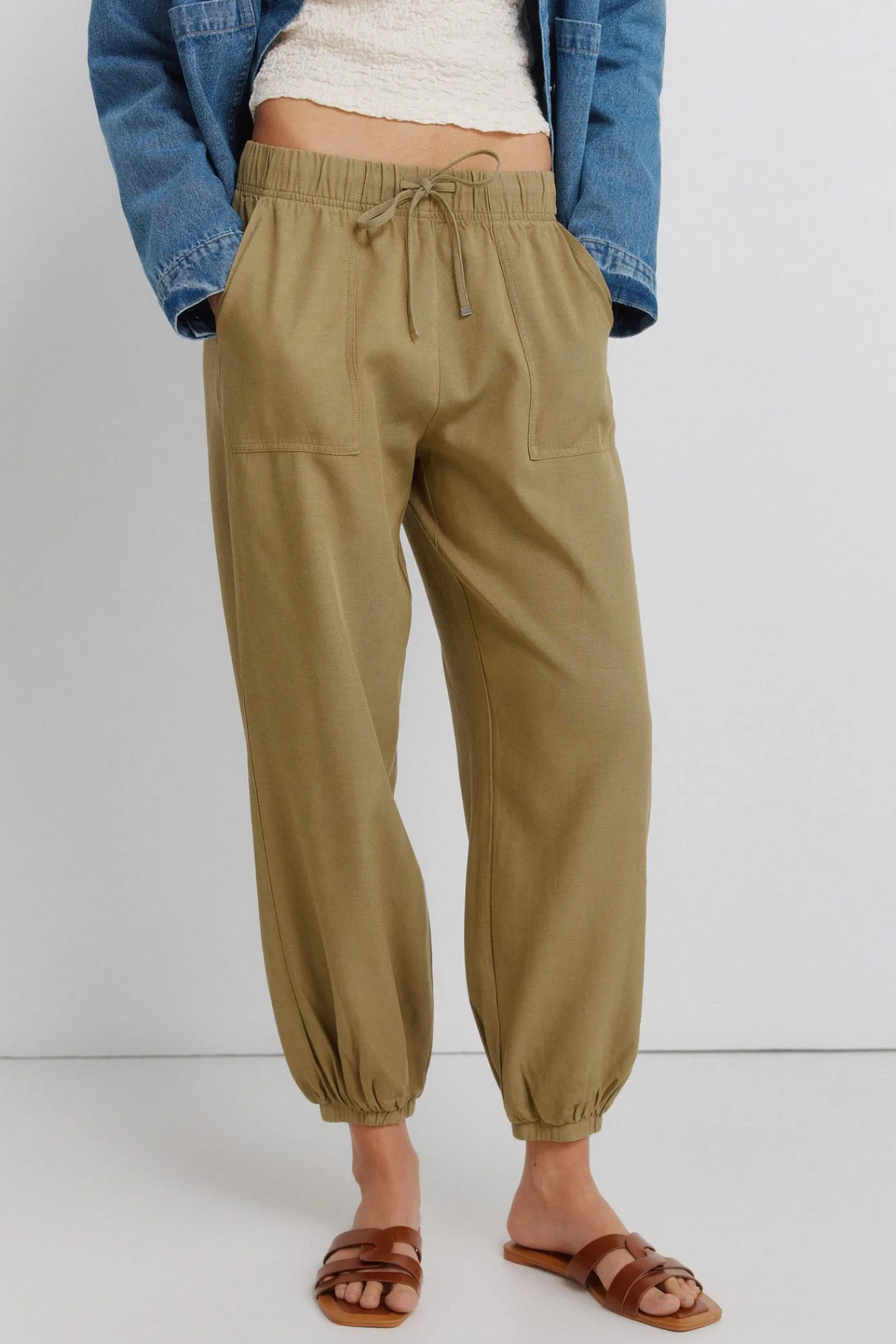 Best Springfield Pantalon jogger beige