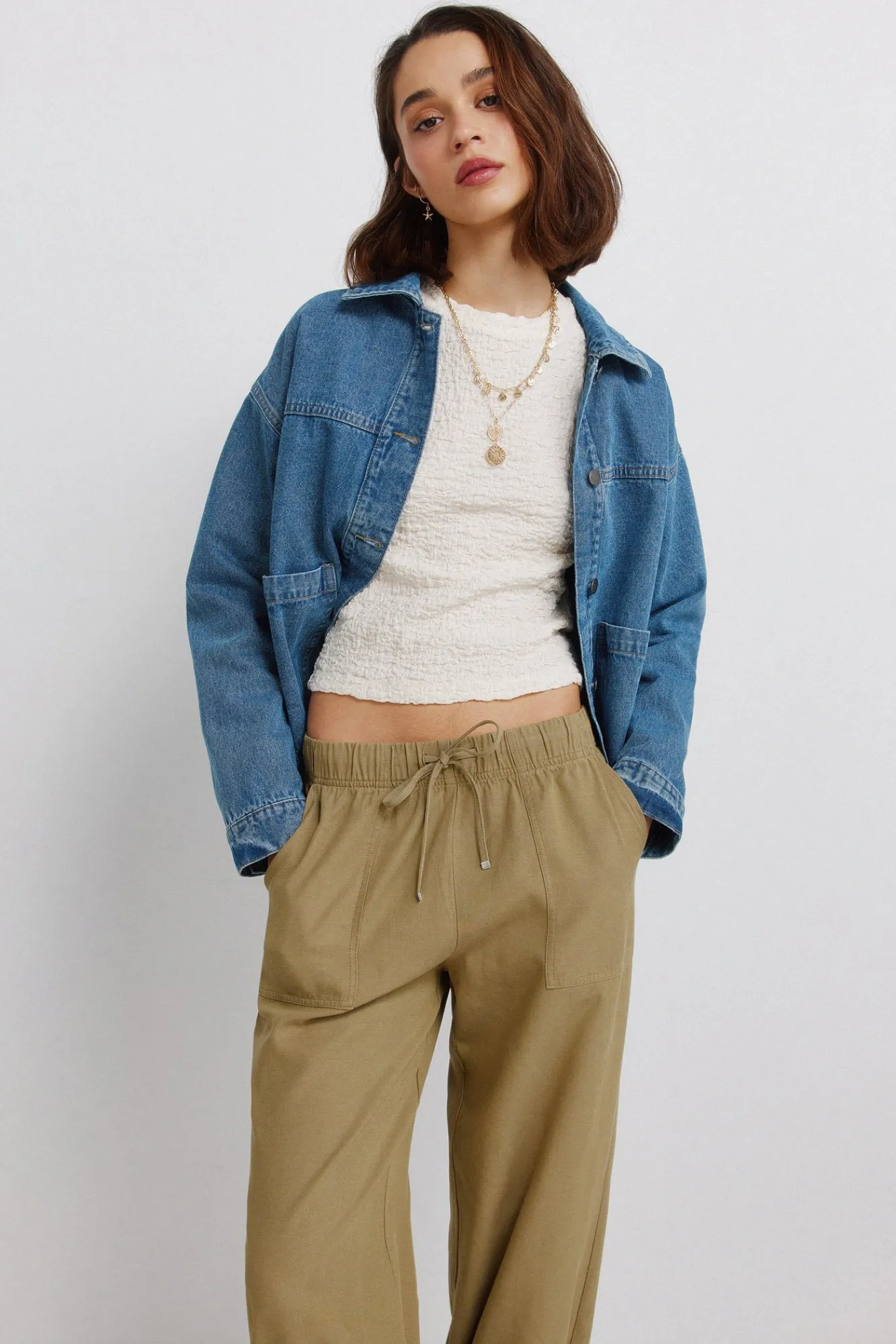 Best Springfield Pantalon jogger beige