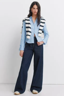 Discount Springfield Pantalon jogger ample bleu