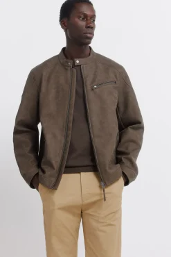 Clearance Springfield pantalon slim à micro-imprimé
