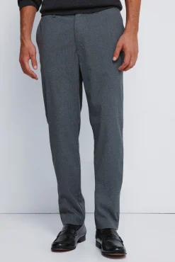 Hot Springfield Pantalon slim fit structur&eacute; gris