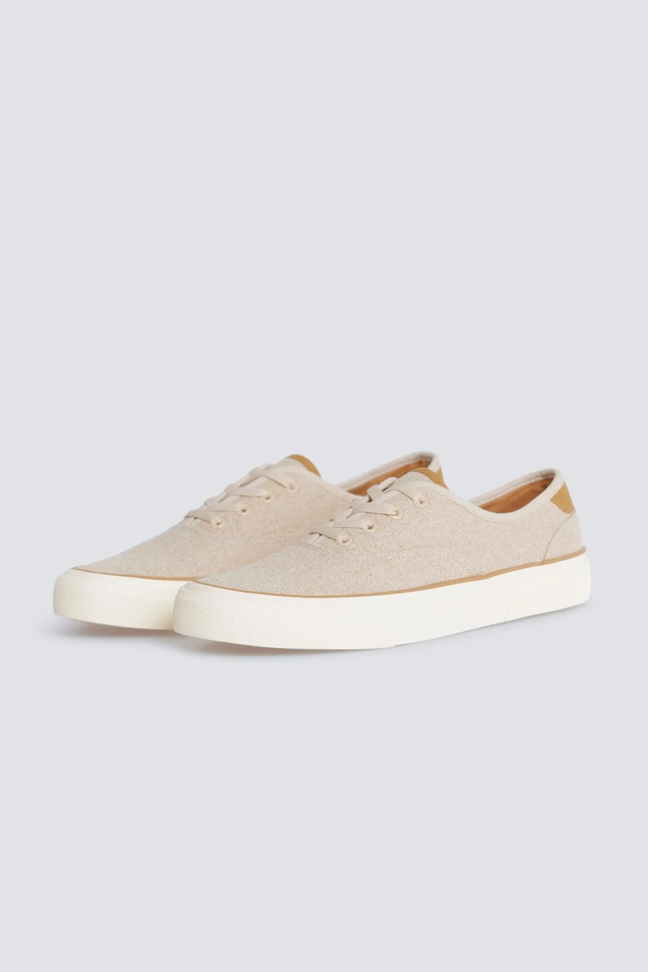 Discount Springfield Pantoufles en toile rustique camel