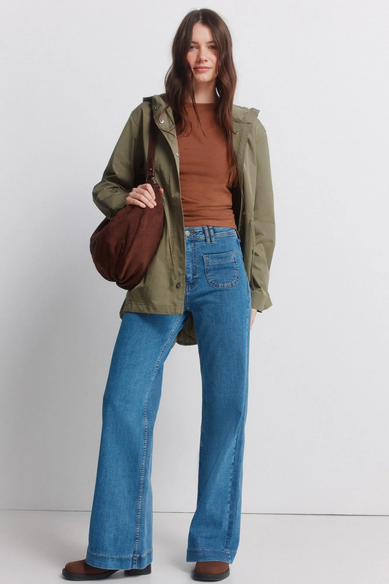Online Springfield Parka à capuche déperlante