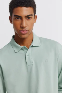 Online Springfield Polo basique manches longues regular fit