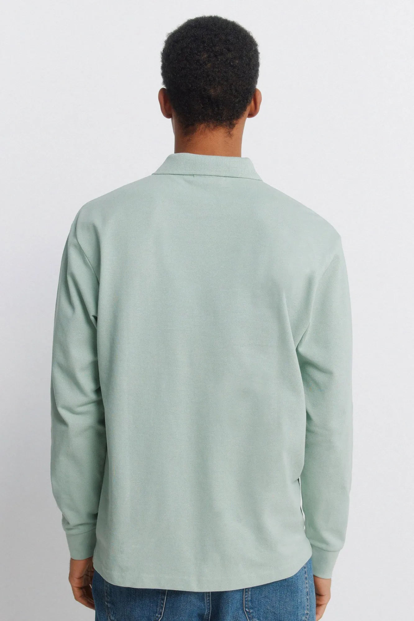 Online Springfield Polo basique manches longues regular fit
