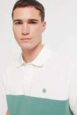 New Springfield Polo coupe regular fit en piqu&eacute;