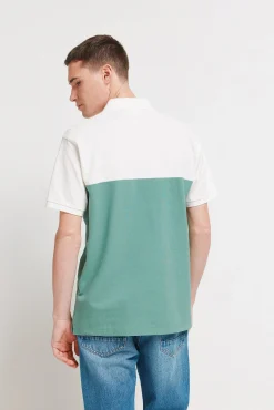 New Springfield Polo coupe regular fit en piqu&eacute;