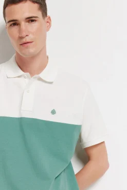 New Springfield Polo coupe regular fit en piqu&eacute;