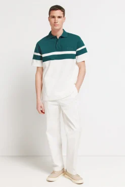 Hot Springfield Polo en piqu&eacute; &agrave; coupes regular fit