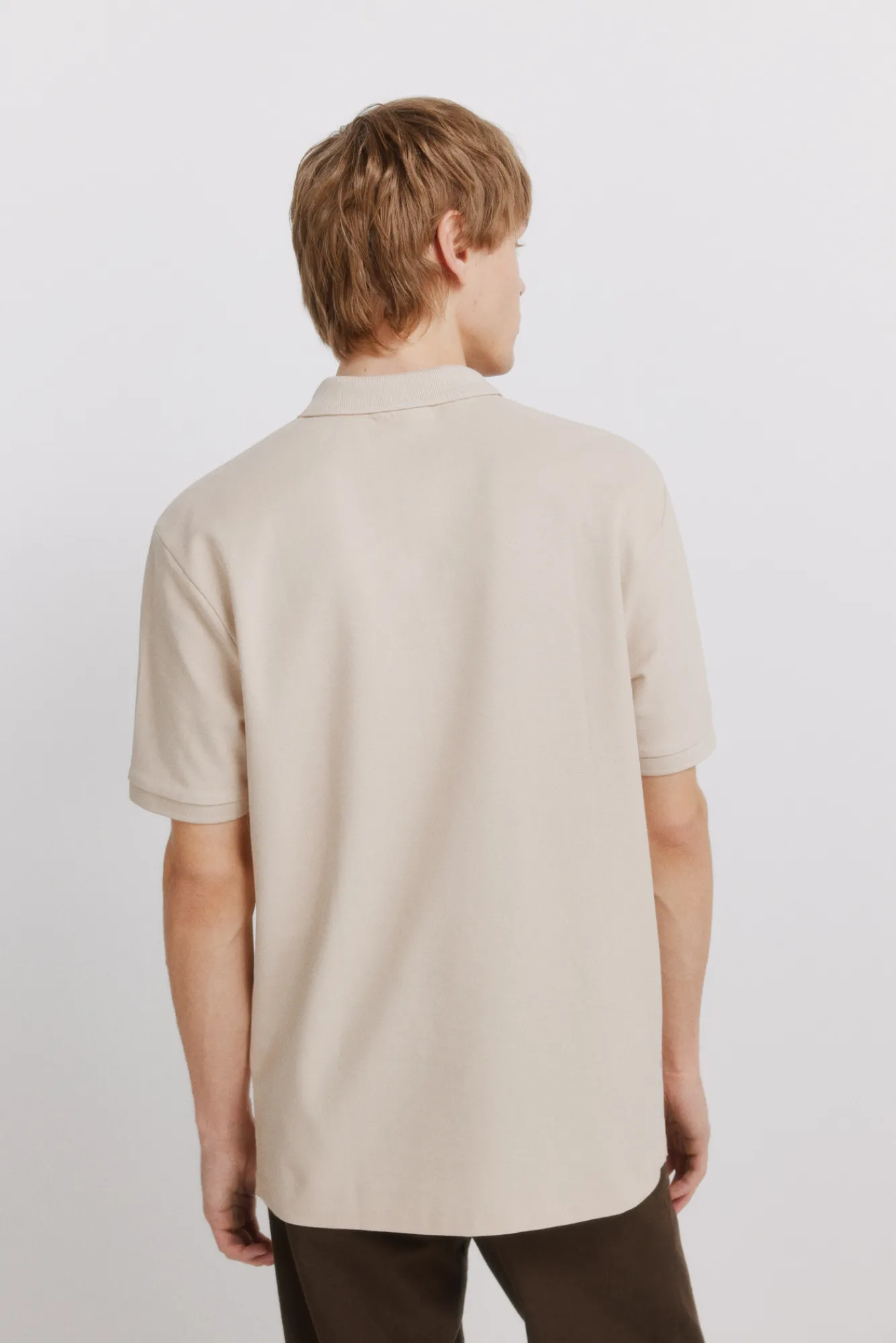 Online Springfield Polo en piqué à fermeture éclair regular fit