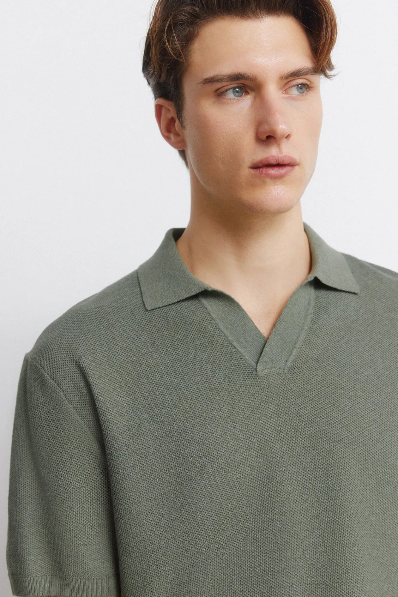 Hot Springfield Polo piqué vert
