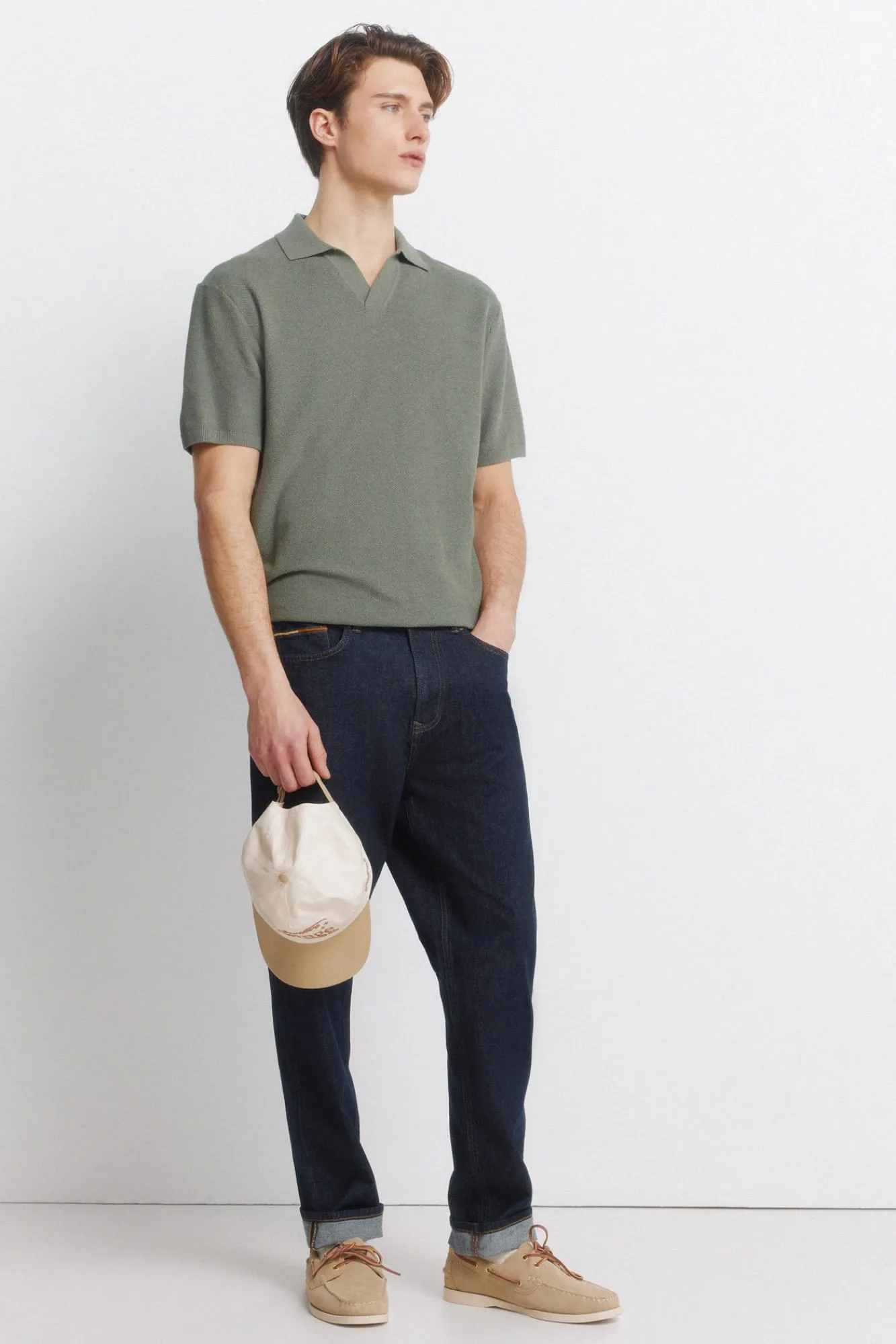 Hot Springfield Polo piqué vert