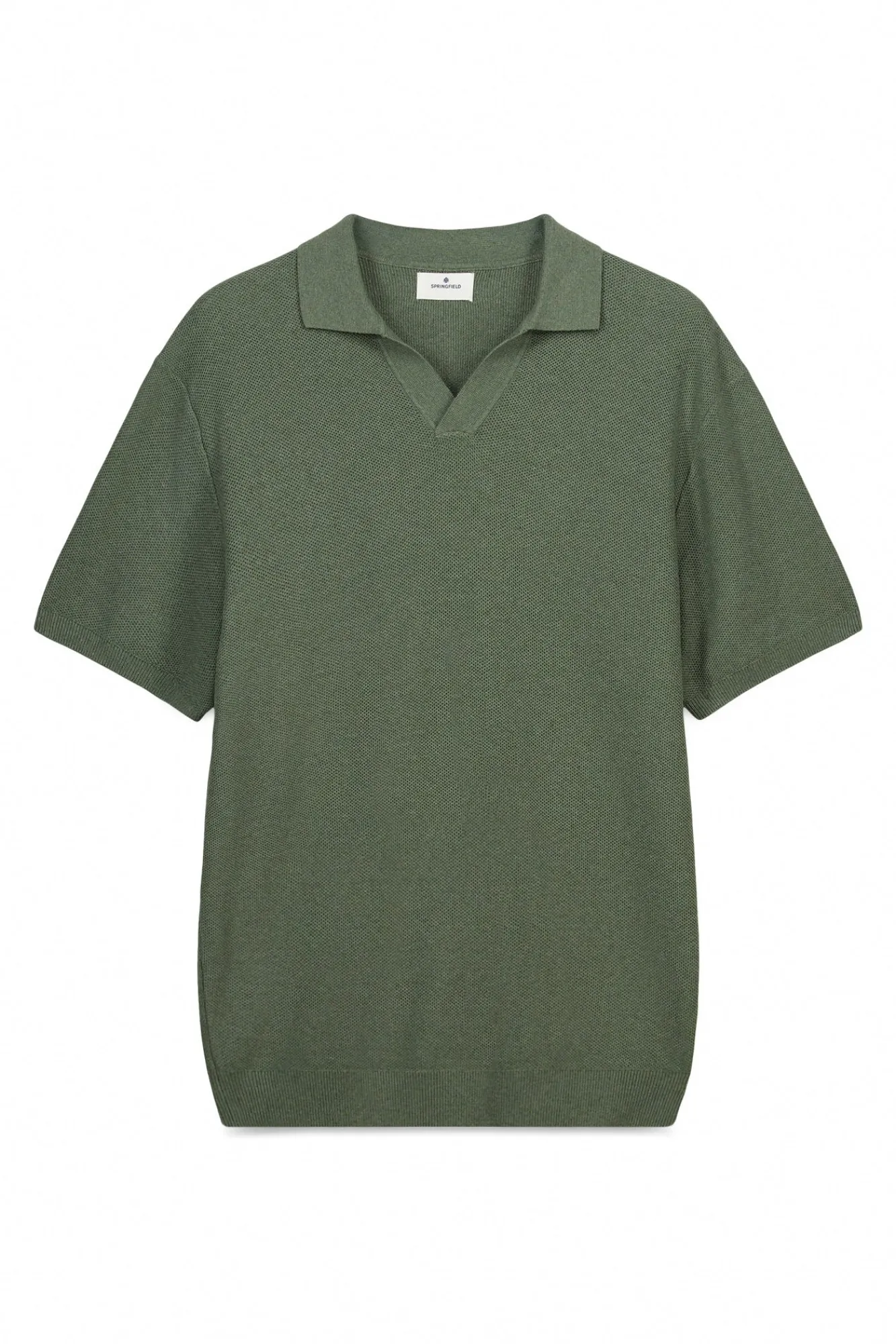 Hot Springfield Polo piqué vert