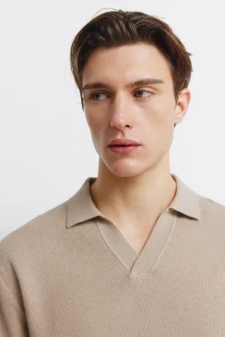 Outlet Springfield Polo piqu&eacute; nude