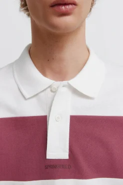 Discount Springfield Polo piqué color block coupe regular fit