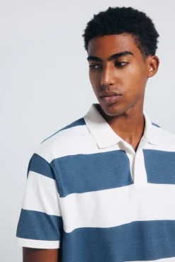 Clearance Springfield Polo piqu&eacute; coupe classique &agrave; larges rayures