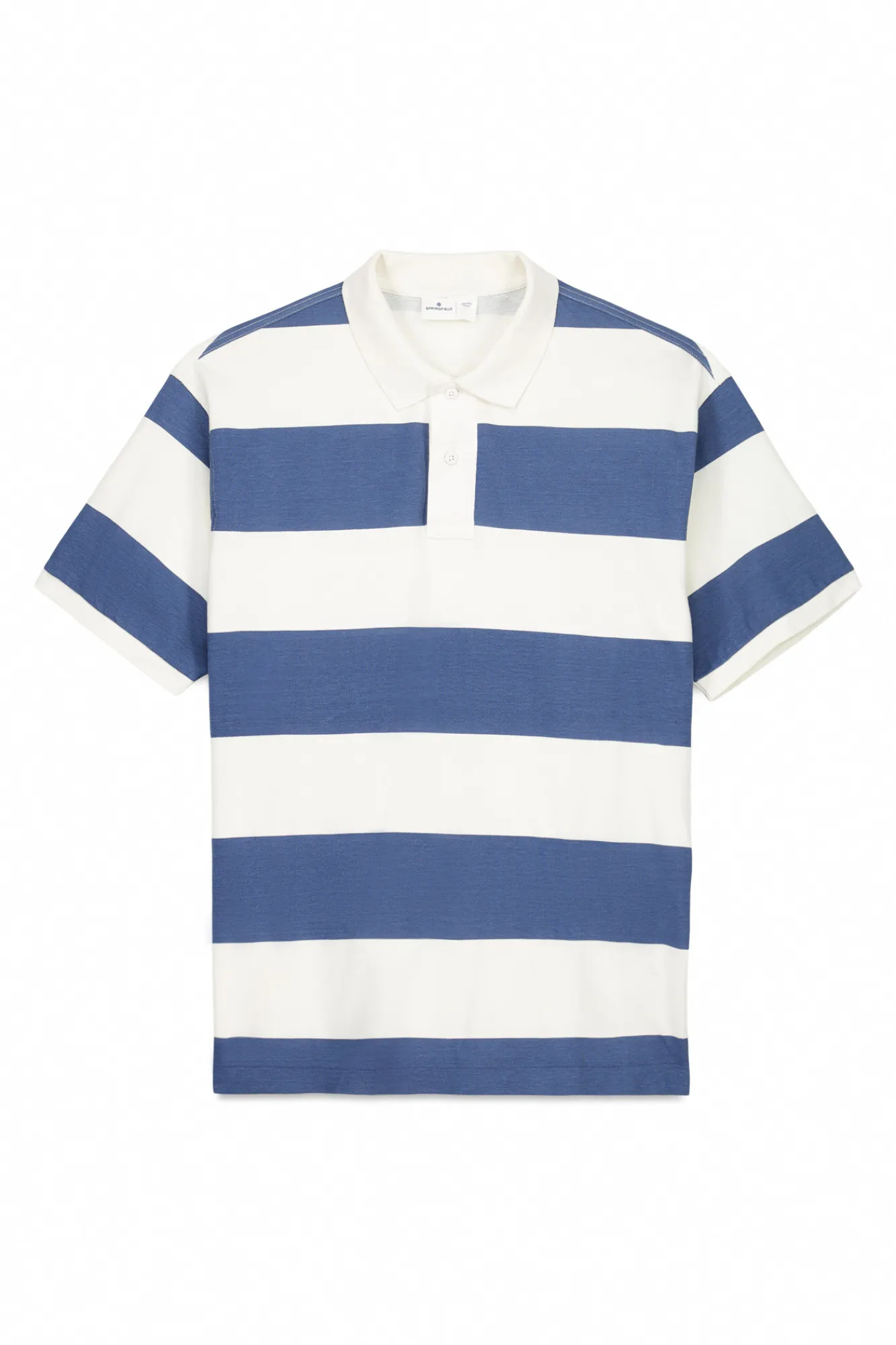 Clearance Springfield Polo piqué coupe classique à larges rayures