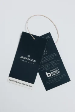 Online Springfield Polo piqué coupe slim blanc