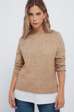 New Springfield Pull à col Perkins combiné nude