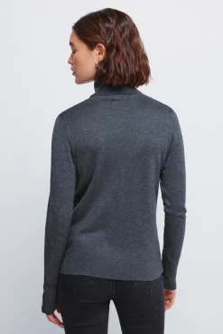 Hot Springfield Pull col avec boutons et poignets