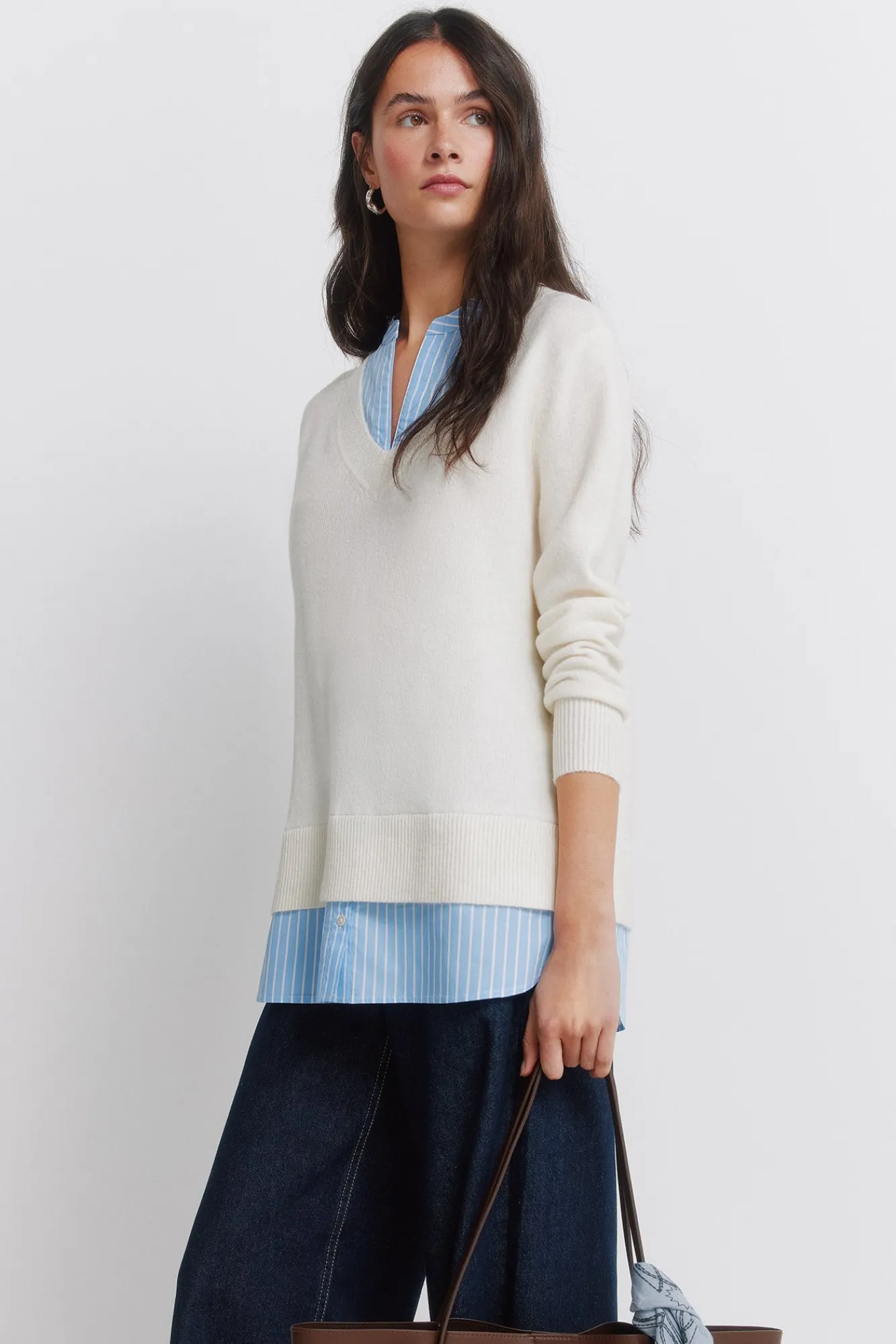 Clearance Springfield Pull col mao bimatière