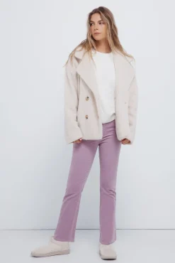 Online Springfield Pull en maille torsadée pull blanc