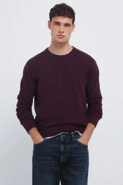 Hot Springfield Pull structuré rouge