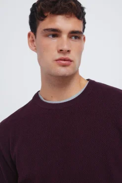 Hot Springfield Pull structuré rouge