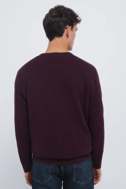 Hot Springfield Pull structuré rouge