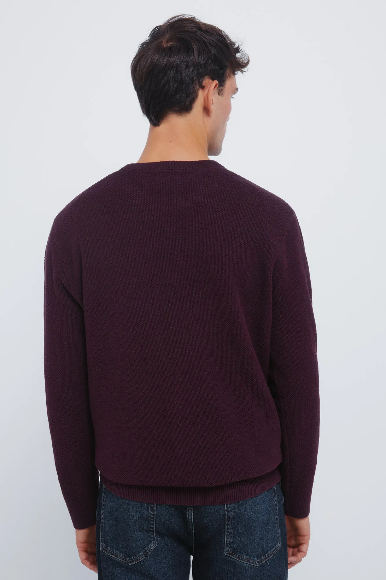 Hot Springfield Pull structuré rouge