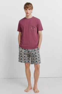Springfield Pyjama court Star Wars rouge