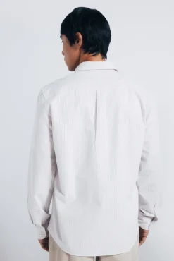 Best Springfield Rayures Oxford ray&eacute;e gris