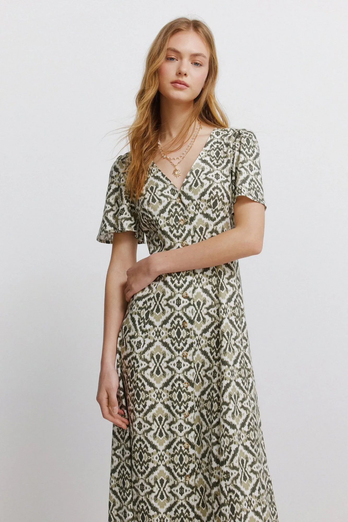 New Springfield Robe chemise imprimée imprimé