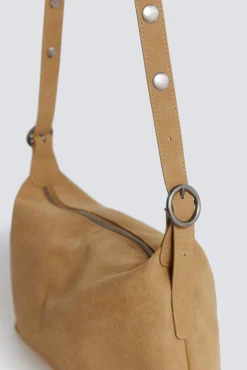 Online Springfield Sac bandoulière à clous camel