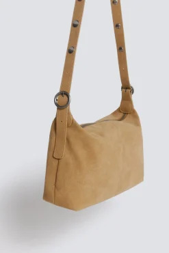 Online Springfield Sac bandoulière à clous camel