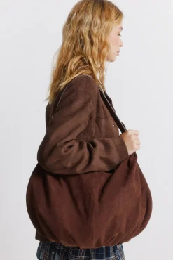 Best Springfield Sac bandouli&egrave;re effet daim nude