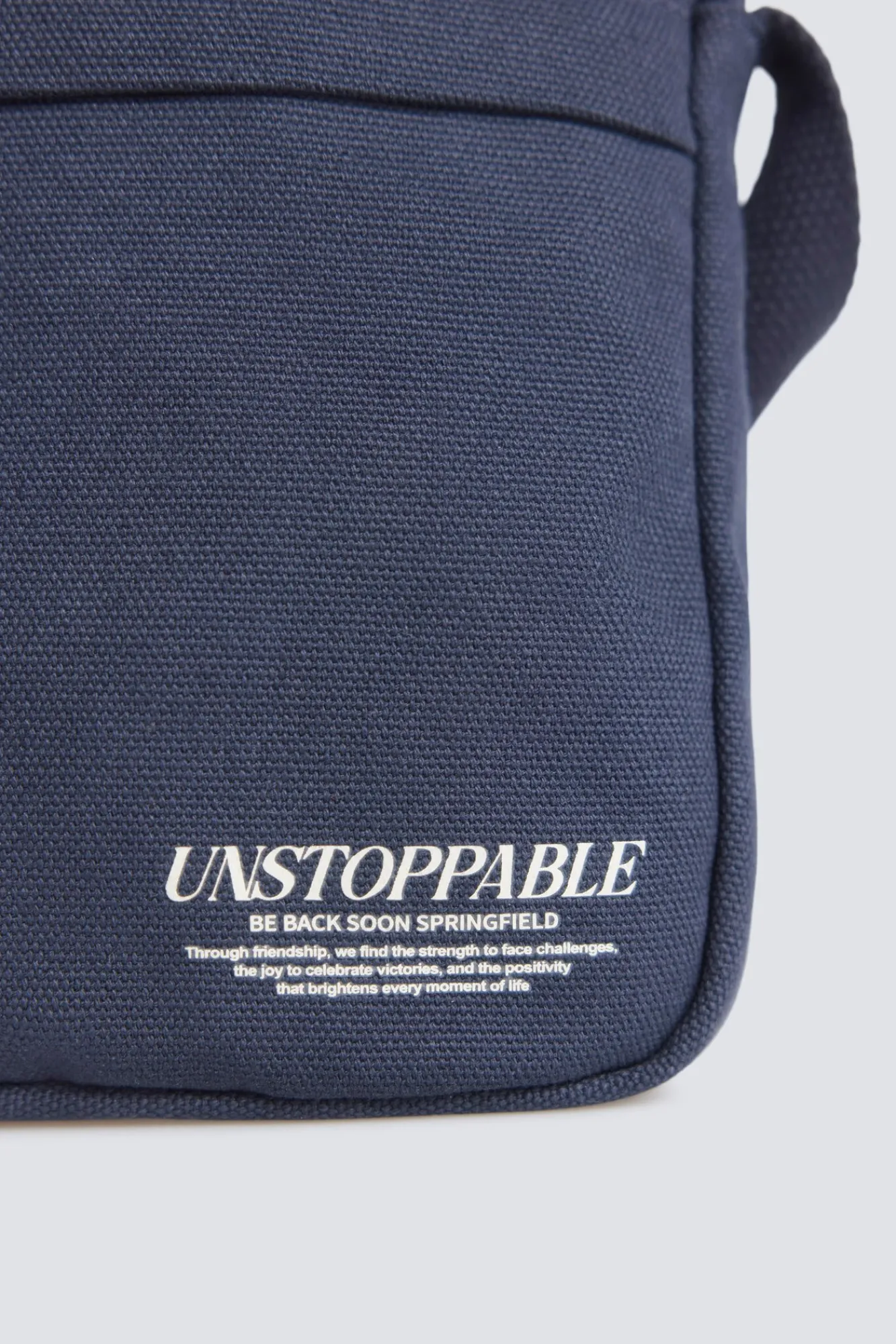 New Springfield Sac bandoulière moyen blanc