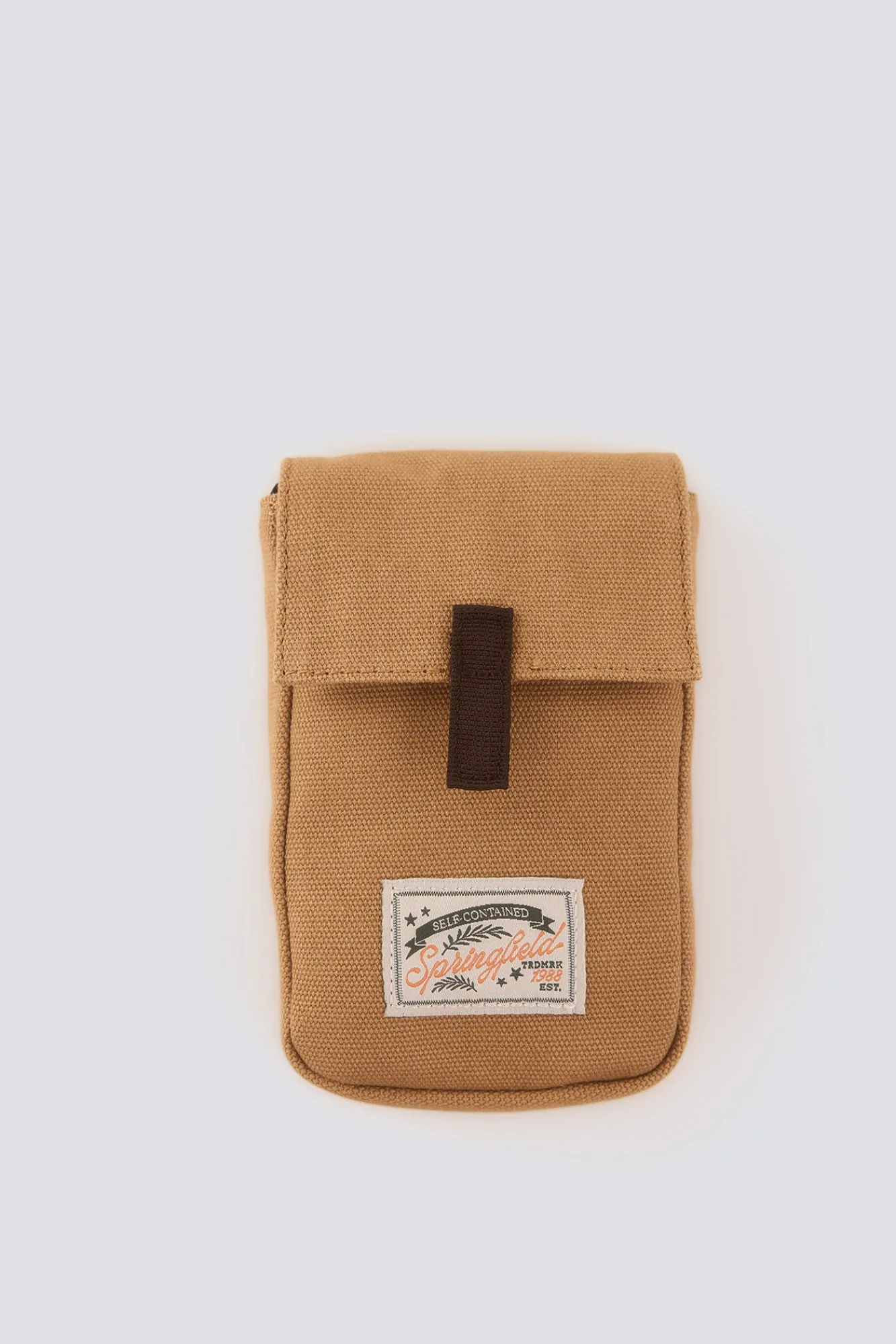 Springfield Sac petit porté croisé marron