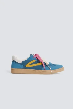 Best Springfield Sneaker en cuir rétro