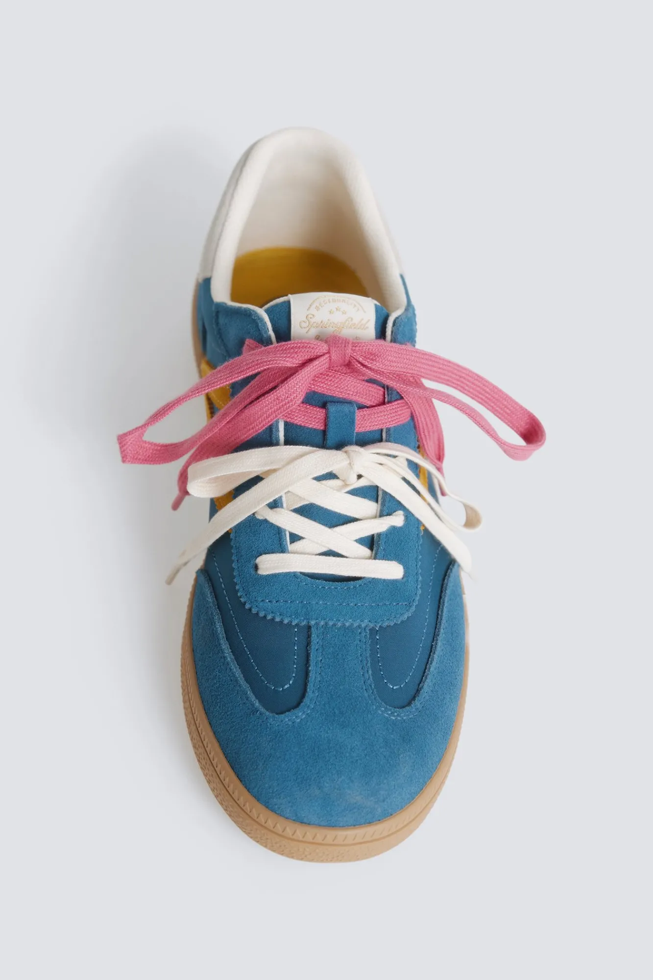 Best Springfield Sneaker en cuir rétro