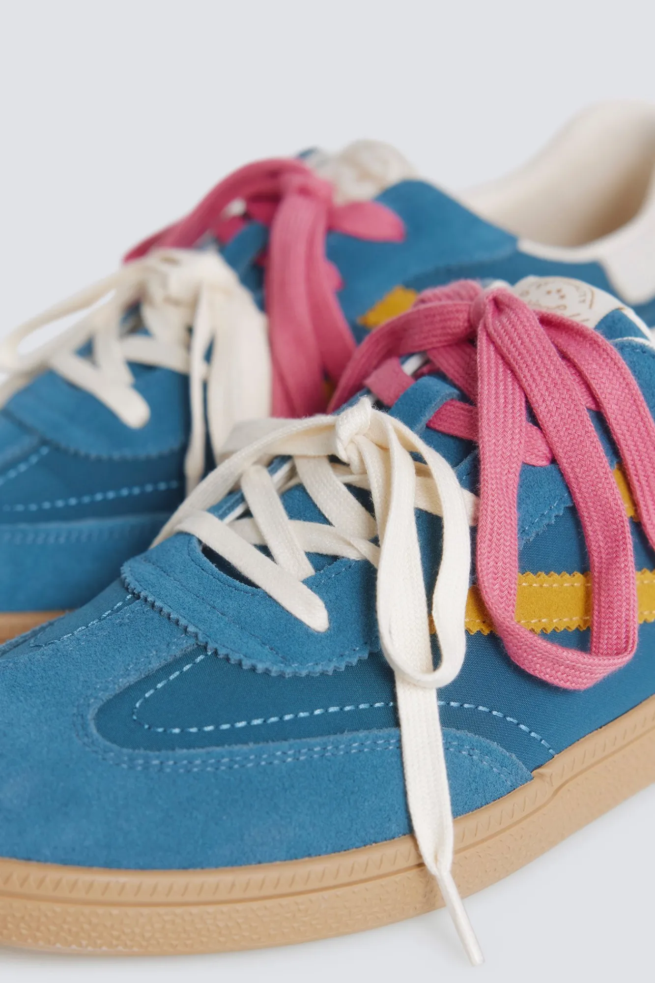 Best Springfield Sneaker en cuir rétro