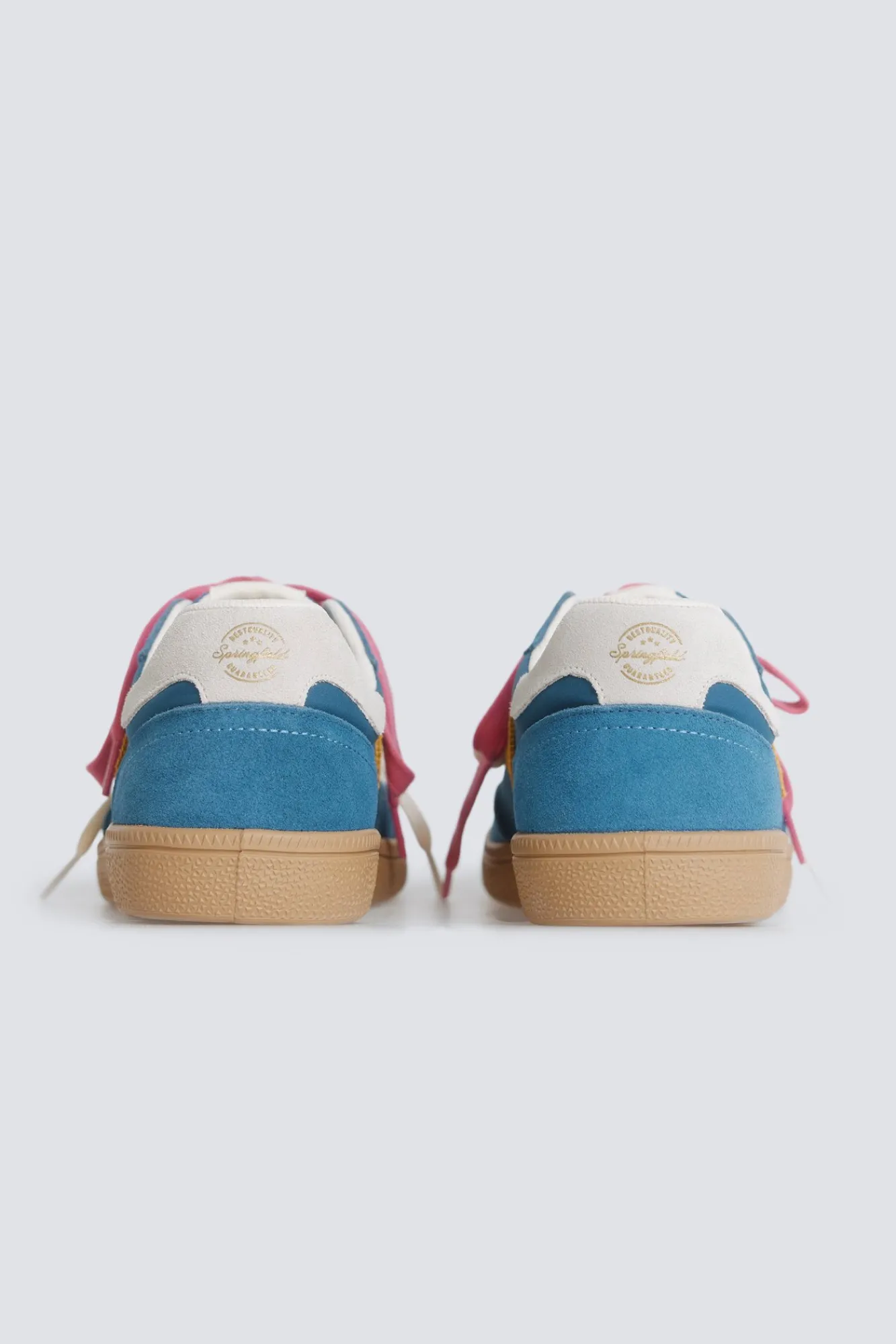 Best Springfield Sneaker en cuir rétro