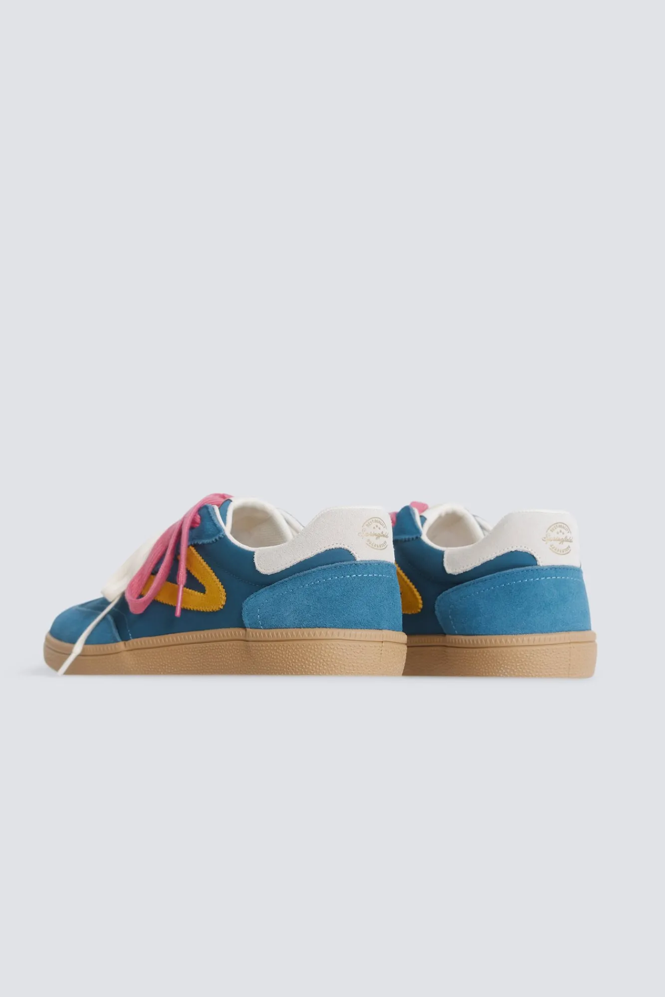 Best Springfield Sneaker en cuir rétro