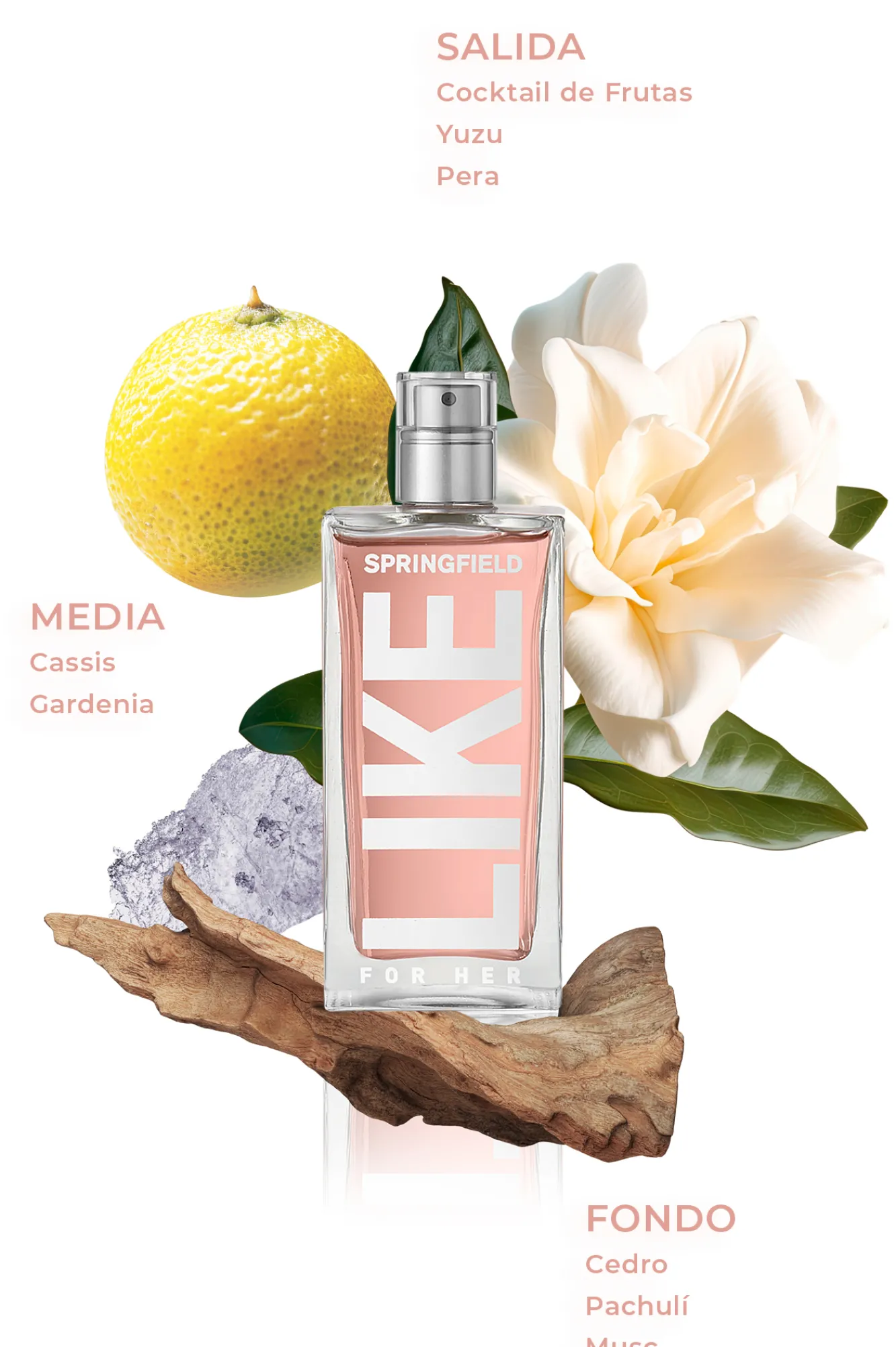 Online Springfield SPF Like for her EDT 50ml bleu